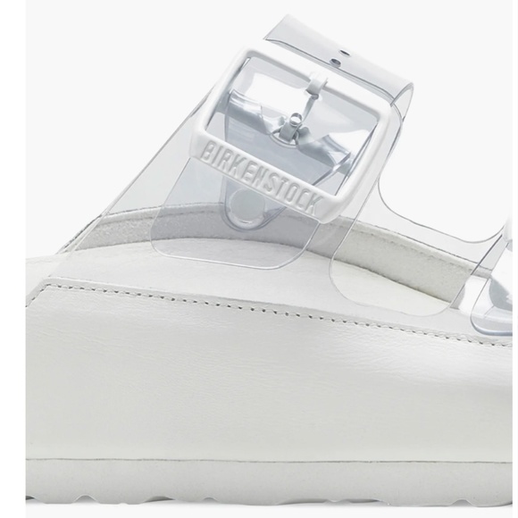 NIB $470 BIRKENSTOCK X MANOLO BLAHNIK Arizona Slide Sandal in size 41 EU! - Picture 4 of 16